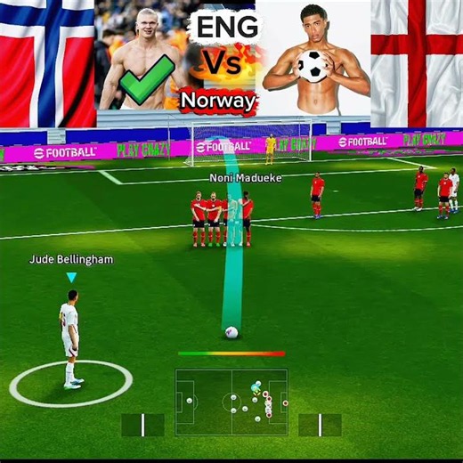 Jude Bellingham vs Erling Haaland ⚽ Insane Free Kick Goals 🤯🔥