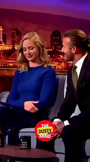 Emily Blunt Making John Krasinski Less American | Celebrity Spotlight