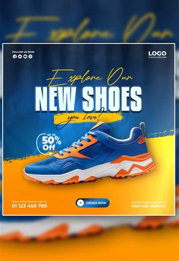 Creative Shoes Poster Design Ideas for Enthusiasts