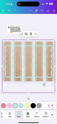 Canva Tips: Adding Brown Paper Behind Designs