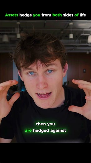 Assets hedge you from both sides of life‪@jonlawedu‬