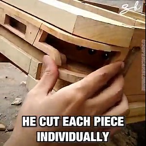 12M views · 114K reactions | The amount of detail in this hand built wooden semi truck is incredible | Supercar Blondie | Facebook