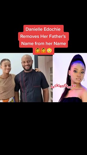 The name Edochie is a constant reminder of the negative experience the queen May and her children have suffered in the hands of Yul. Danielle has made a bold statement by removing it from her name. She's now DAINA DANIELLE DUMEBI.#nollywoodmovies #danielleyuledochie #nollywoodmovies #mayyuledochie#yuledochie#peteedochie