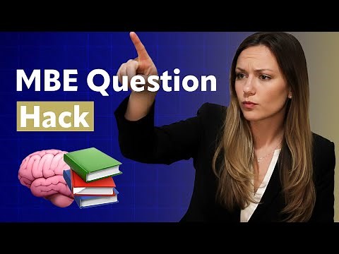 How to Dissect Multistate Bar Exam (MBE) Questions to Improve Your Score
