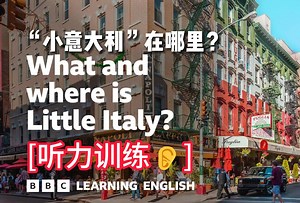 【DAY 14丨每日听力训练】“小意大利”在哪里？ 丨What and where is Little Italy？丨BBC六分钟英语