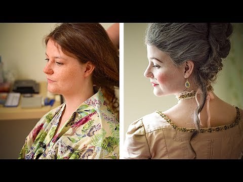 Historical Styles - 18th Century Hair Tutorial