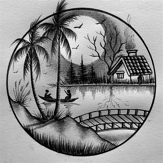 7.4M views · 49K reactions | Satisfying nature art #satisfying #art | Md. Takbir Hossain | Facebook