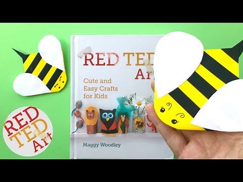Bee Corner Bookmark DIY - Easy How to make a Corner Bookmark DIY - Bee DIY