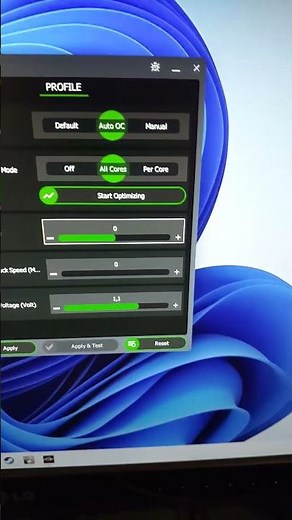 OC e otimização de cores no Ryzen Master! #pcs #ryzenmaster # overclock #ryzen55500