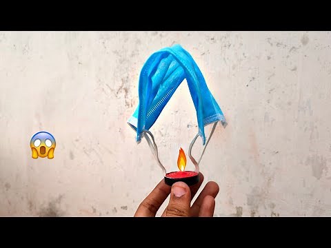 How To Make Simply Hot Air Balloon With Mask | 2021 Experiment