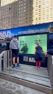 134 reactions | FREE FUN IN NYC: Fleet Week Dive Tank 錄...
