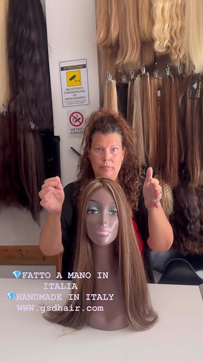 2.4K views · 35 reactions | TOUPET CAPELLI NATURALI TOUPET OF...