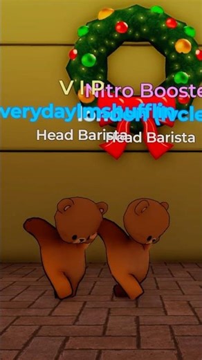 shuffling at frappe cafe #roblox #frappé