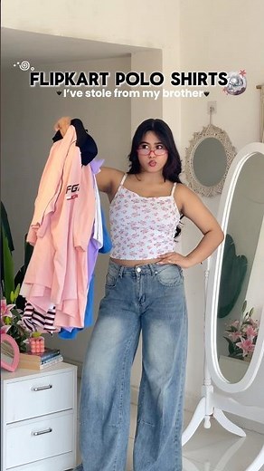 Flipkart Oversized Polo T-shirts Haul 😭 #shortsviral #shorts #tshirt #polotshirt #viral #trending
