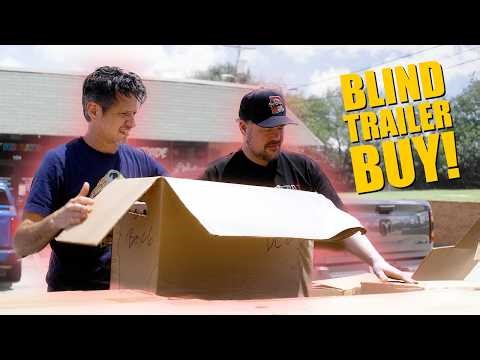 We Bought a WET MYSTERY Trailer of Blind Box Toys!