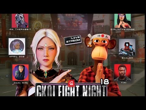 GKOI Fight Night #18 | NEW Arenas + Epic Rewards: GCOINs + Gkoi Battlecards giveaway