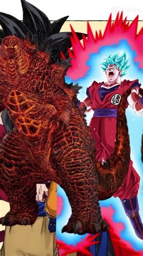 Thermo godzilla vs all dragonball #dragonball #edit #anime #dbs