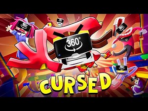 "Wacky World" but it's CURSED.🎵 (The Amazing Digital React to Circus Music Video) 360º VR
