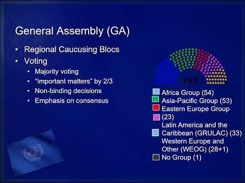 United Nations Institutional Structure
