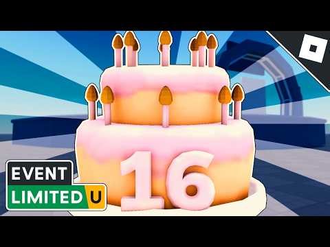 [LIMITED FREE] How to get Cabled's 16th Birthday Cake 🎂 | ROBLOX