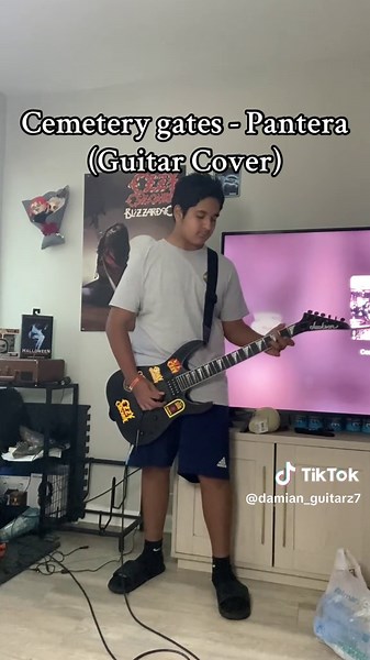 #pantera #dimebagdarrell #guitar #metal #rock Cemetery gates - @Pantera @Zakk Wylde