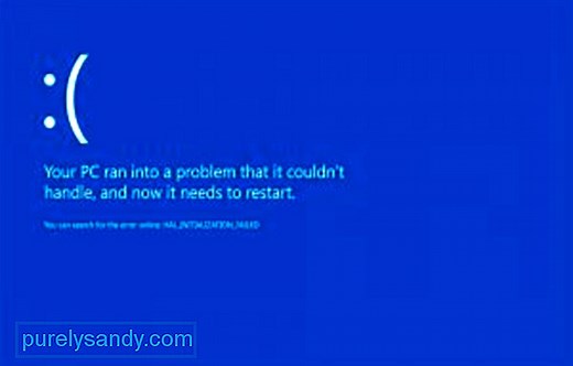 Windows에 INTERRUPT_EXCEPTION_NOT_HANDLED 블루 스크린 오류가 있음 : 수행 할 작업