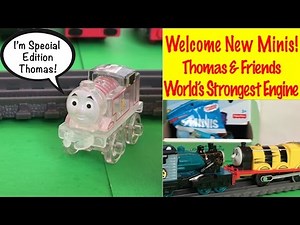 Thomas and Friends Welcome Wave 2 2017 New Minis - World's Strongest Engine Kids Toys