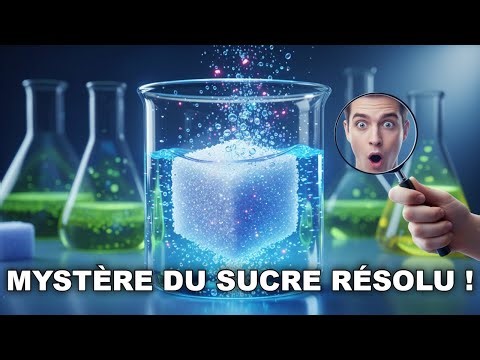 Pourquoi le Sucre Disparaît dans l'Eau ? 🧪 L'Explication Fascinante !