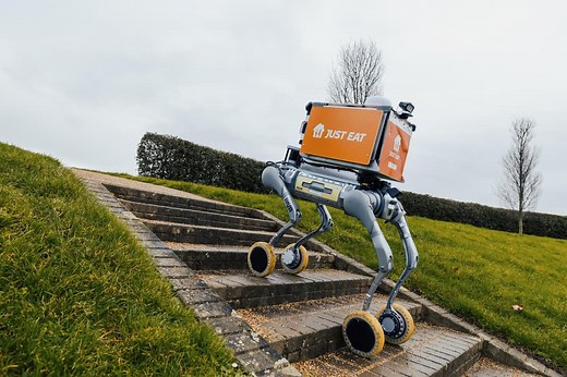 Rival robots launch in Milton Keynes to deliver Just Eat food