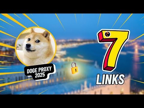 7 New Doge Unblocker Links - New Links for School Chromebook 2025