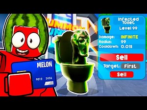 This NEW UNIT Is GLITCHED In Toilet Tower Defense