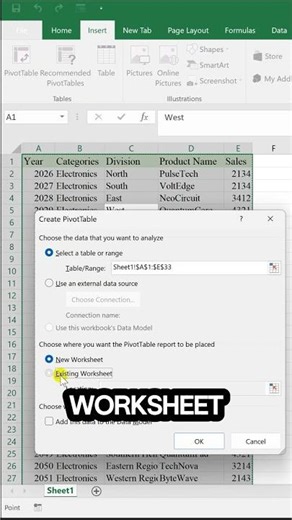 Pivot Table Fields Explained in Seconds! 😲🎯#shorts #excel #spreadsheet #explorepage #viral #everyone