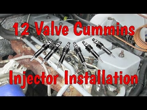 12 Valve Cummins Injector Installation