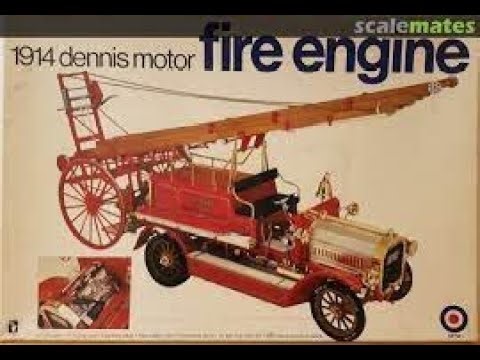 Entex 1:12 1914 Dennis Motor Fire Engine