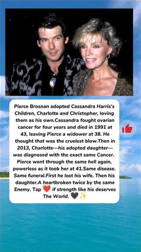 Pierce Brosnan Lost Them Both 💔 #shortvideo