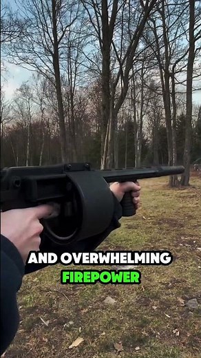 The "Street Sweeper" Shotgun