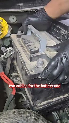 D.i.Y Battery! Dodge Caravan Battery Tray. Steering Return Line Remove #mechanic #diyrepair