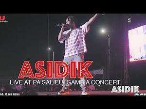 ASIDIK || LIVE AT QCITY Gambia 2025 || PA SALIEU IN CONCERT