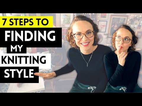 7 Steps to Finding My Knitting Style ✨ #knittingpodcast