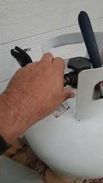 HOW TO REPLACE A PROPANE GAS TANK?? #propane #gastank