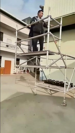 Scaffolding Safety Operation Demonstration