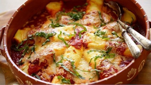 Cheese Manicotti Recipe