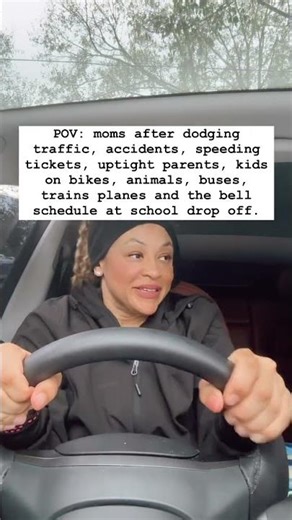 How do you act at school drop off???