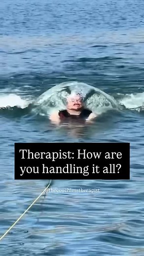 Taylor LaRocco LPC | Colorado Therapist- Stress & Anxiety on Instagram: "Simple, I’m not 💌 send this to someone who gets it! Sometimes we are just holding our breath and hoping for a damn break. Sometimes holding it all together feels a lot like drowning 💧 If you feel like this listen up! You MUST force yourself to take a f’n break! Do something just for you- just for a few hours! Pour into your own cup so you don’t end up gurgling water!! Sometimes, when we think the answer is just keep pushi