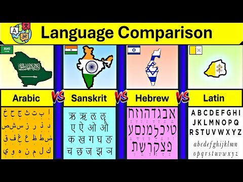 Arabic Vs Sanskrit Vs Hebrew Vs Latin Comparison| Sacred Languages Comparison | Ancient languages