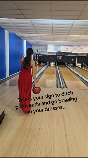 Ditch Prom Early for Bowling in Dresses | Shayna