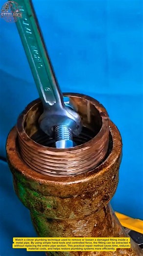 Genius Pipe Repair Trick