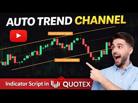 How to Auto Trend Channel Indicator Script in Quotex