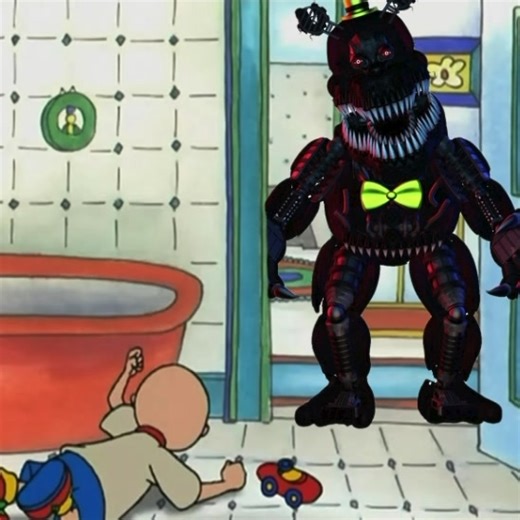 Nightmare it IS that serious #nightmare #fyp #caillou #scary #funny | caillou