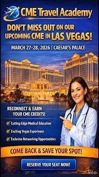 Las Vegas CME Meeting March 2026 - Caesars Palace #LasVegasCME #medicalconference #familymedicine